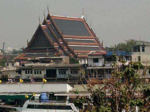 WatArun 12.jpg - Im Wat Arun - Blick über den Chao Phraya